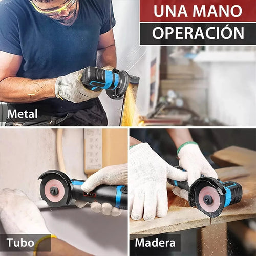 AMOLADORA INALÁMBRICA - BATERÍA 125mm 20V | ALTA POTENCIA