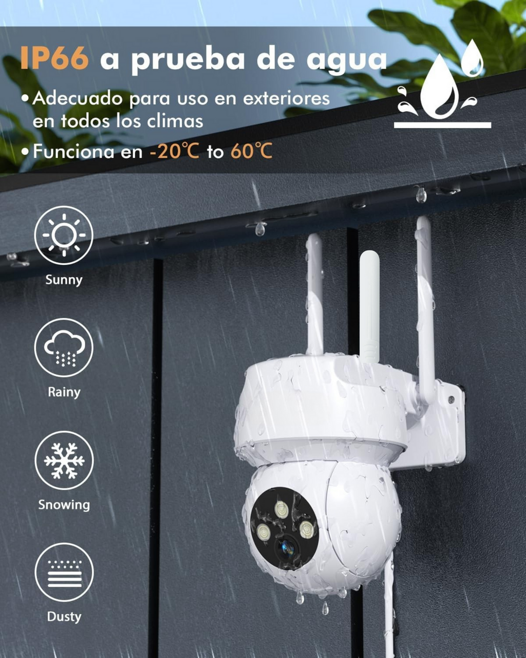 CÁMARA DE SEGURIDAD WHITECAM | CONTROL CON CELULAR