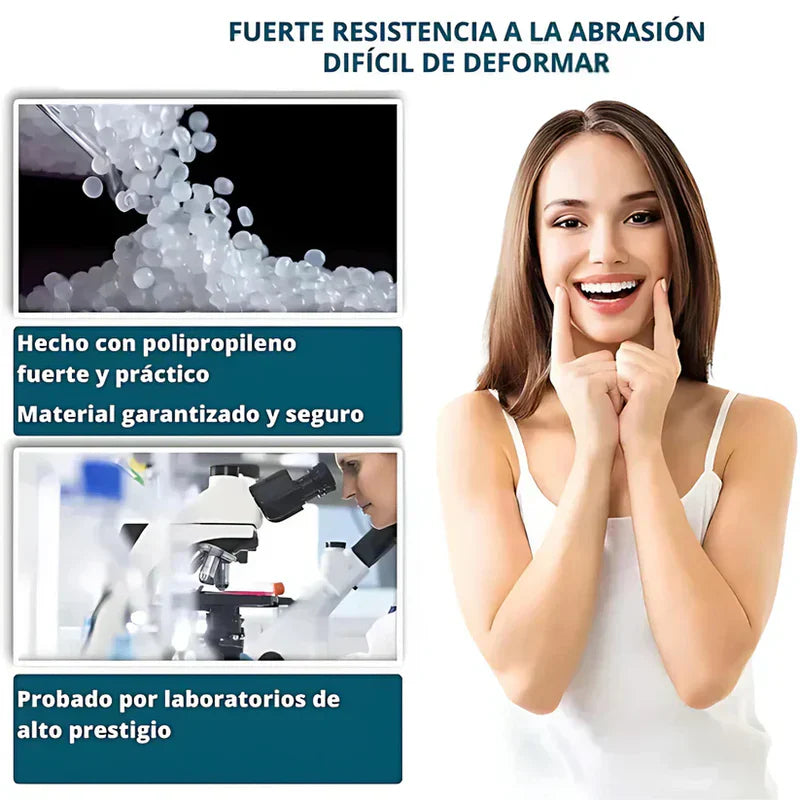 SMILEPRO 🦷 - CARILLAS DENTALES AJUSTABLES DE RESINA + ESTUCHE REGALO - ¡ÚLTIMAS UNIDADES!