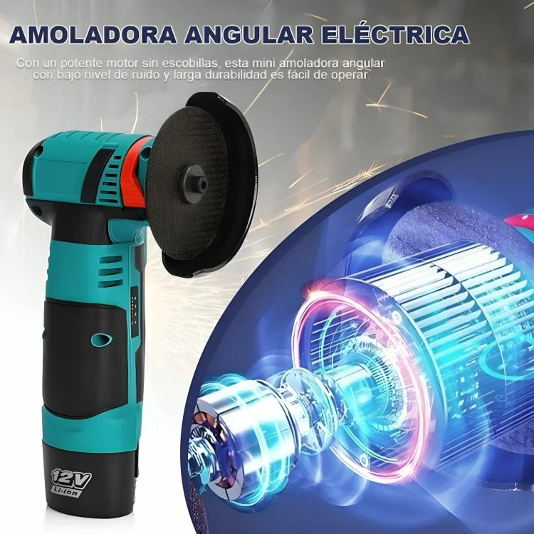 AMOLADORA INALÁMBRICA - BATERÍA 125mm 20V | ALTA POTENCIA