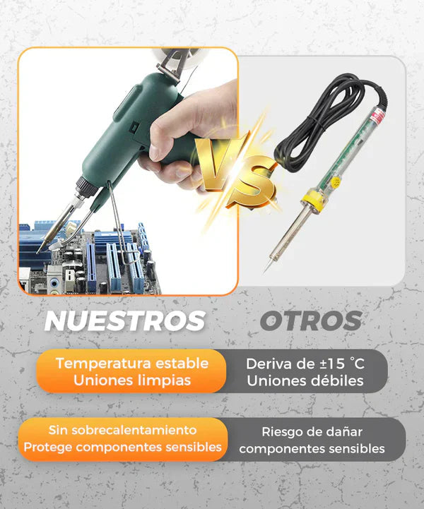 🔥 LIQUIDACIÓN DE STOCK PROMO: PISTOLA DE SOLDADURA  PROFESIONAL