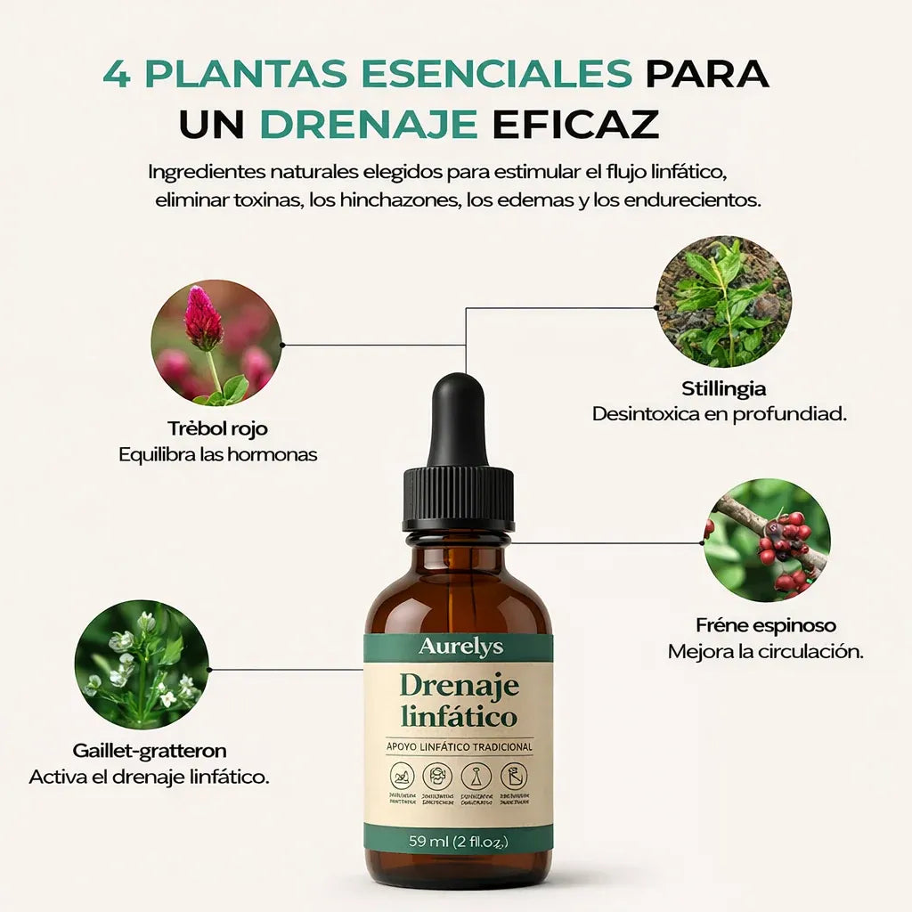 AURELYS GOTAS DRENAJE LINFÁTICO